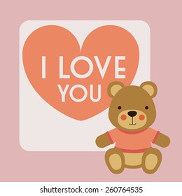 Love design, vector illustration