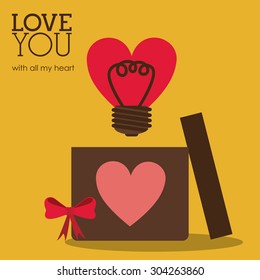 Love design, vector illustration eps 10