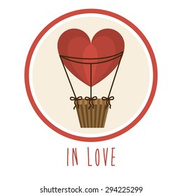 Love digital design, vector illustration eps 10