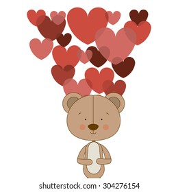 Love digital design, vector illustration eps 10