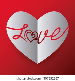 Love digital design, vector illustration eps 10.