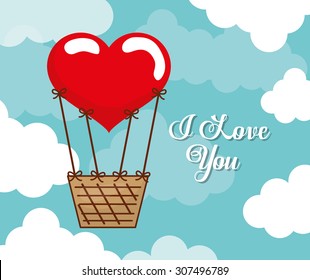 Love digital design, vector illustration eps 10.