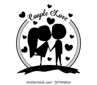 Love digital design, vector illustration eps 10.
