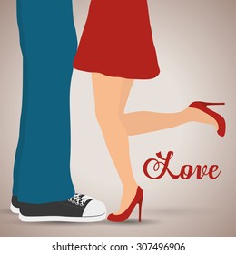 Love digital design, vector illustration eps 10.