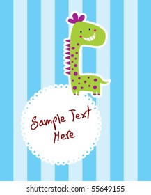 love dinosaur tag