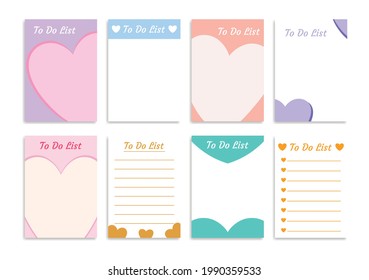 Love to do list template, to-do list with love theme, planner with love theme, to do list, weekly, planner, love, kdp interior, cute to-do list, cute planner, romantic planner