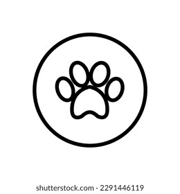 Lieblingshund-Ikone-Vektorgrafik. Haustier-Illustrationszeichen. Hundesymbol oder -logo.