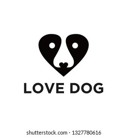 love dog logo design inspiration