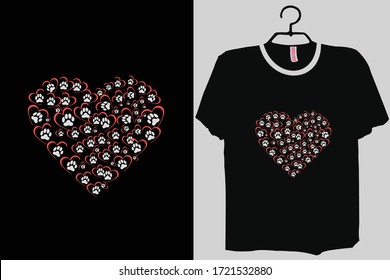 love Dog Shirt, Dog Shirt, pupies Lover, love PAW , women dog lover, funny women , Dog Person Gift, valentine shirt