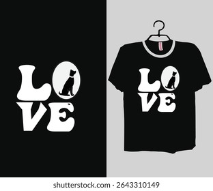 Amor Camisa de Cão, Camisa de Cão, Camiseta de Cão, Presente de Amante de Cão, Cachorros Camiseta Amante