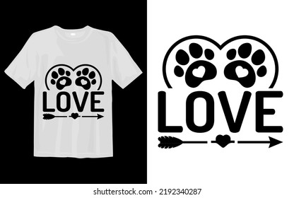 Love Dog Svg T Shirt