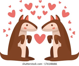 in love doggies
