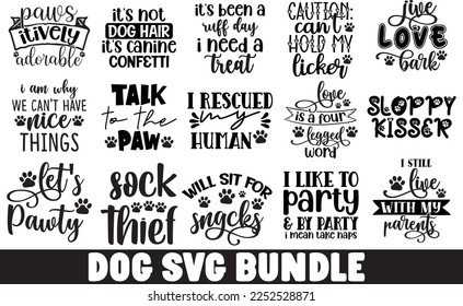 For The Love Of Dogs Bundle svg - Funny Cut File - Dog Bundle svg