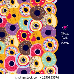 Love donuts! Cute card.