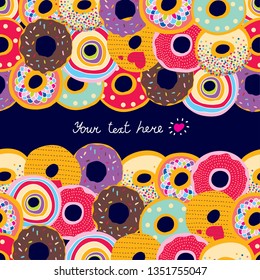 Love donuts! Cute card.