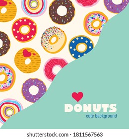 Love donuts! Cute sweet card.
