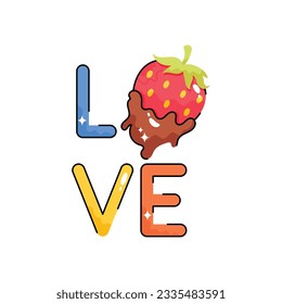 Love doodle vector outline icon. EPS 10 file