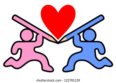 Love draw