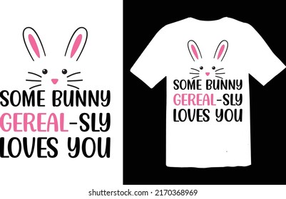  I love Easter day T-Shirt desing 