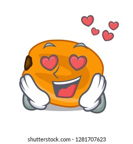 In love eat corn nuts in cartoon shape