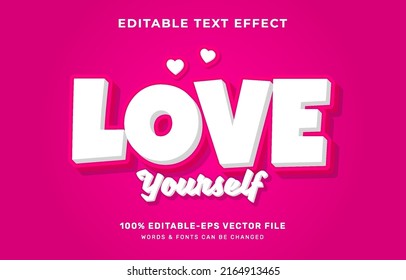 Love Editable Text Effect Template