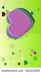 love elements background