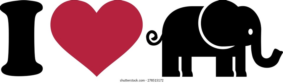 I love elephant