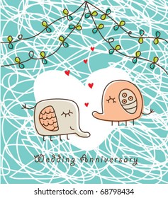 love elephant couple