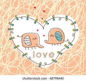 love elephant couple