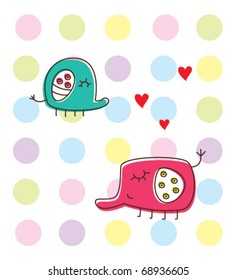 love elephant doodle