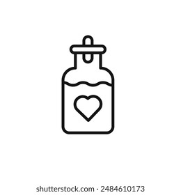 Love Elixir icon logo sign vector outline