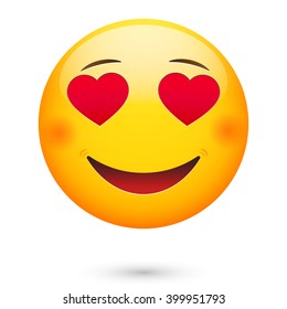 Love Emoticon Stock Vector (Royalty Free) 68762236