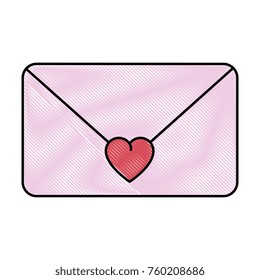 love envelope isolated icon