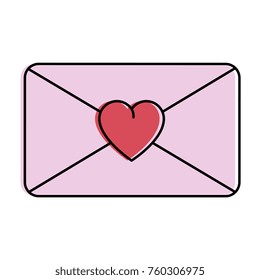 love envelope isolated icon