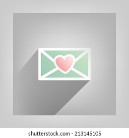 love envelop,e-mail icons,vector