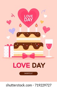 Love event illustration