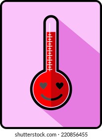 " love expression "  vector flat style