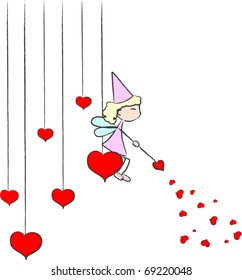 love fairy vector