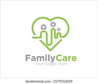 love family care logo designs for medical protection