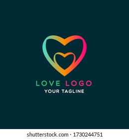 Love - Family - Insurance Logo Template