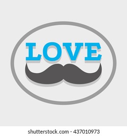 Love - Father's Day Vector Element
