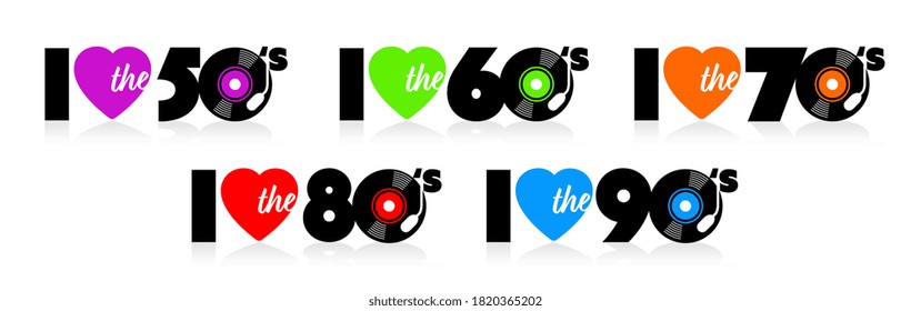 I love the fifties to nineties