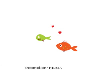 love fish couple