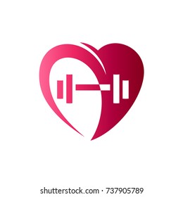 Love Fitness Stock Vector (Royalty Free) 737905789 | Shutterstock