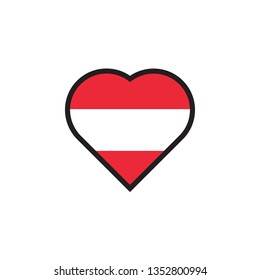 love flag Austria