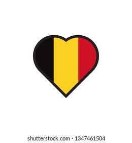 love flag belgium