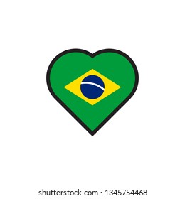 love flag brazil