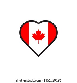 love flag canada