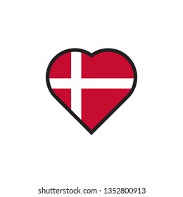 love flag Denmark