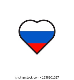 love flag russia